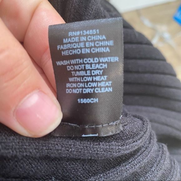 Charles Henry Ribbed Body-Con Sweater Dress black - Picture 9 of 9